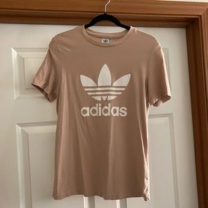 Adidas tan/nude shirt